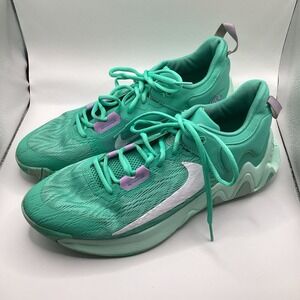EUC Mens Nike Giannis Immortality 2 Basketball Shoes-‎ Mint Green- Size 11